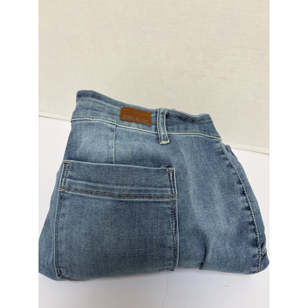 Judy Blue Mid-Rise Wide Leg Denim Jeans Size 14W Style #82401 Inseam 33 Inches